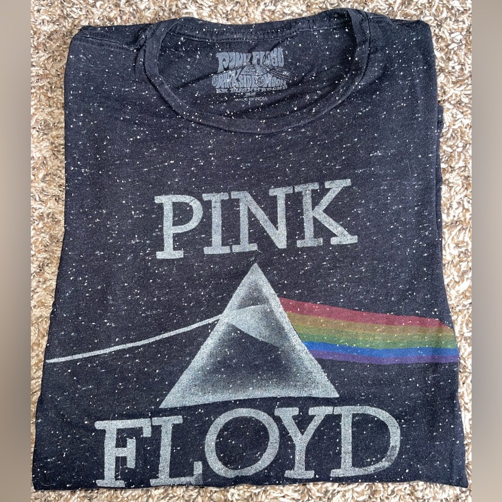 Pink Floyd Black Graphic Tee